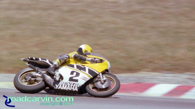 Friday Photo - Kenny Roberts at Laguna Seca